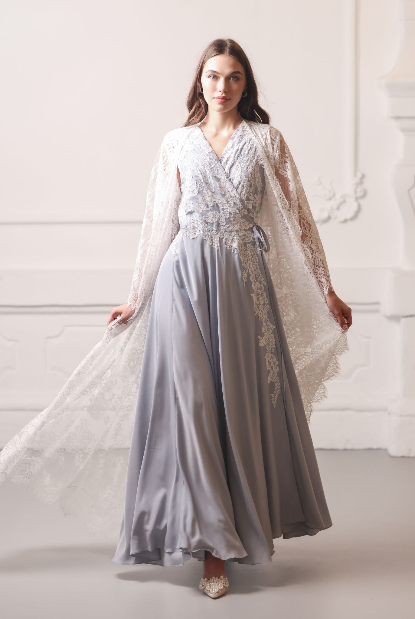 KÂfemmeRobe and Nightgown Set