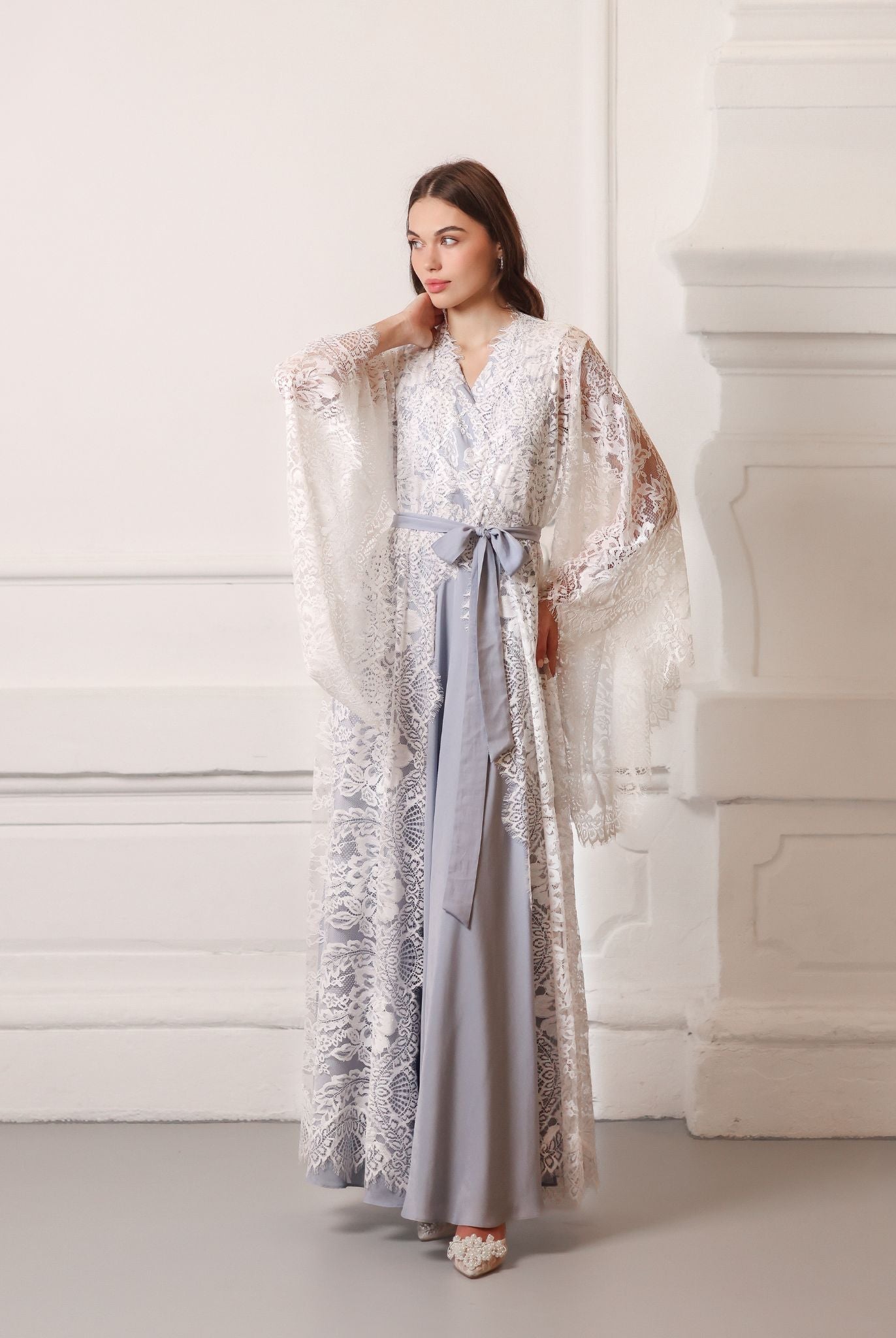 KÂfemmeRobe and Nightgown Set