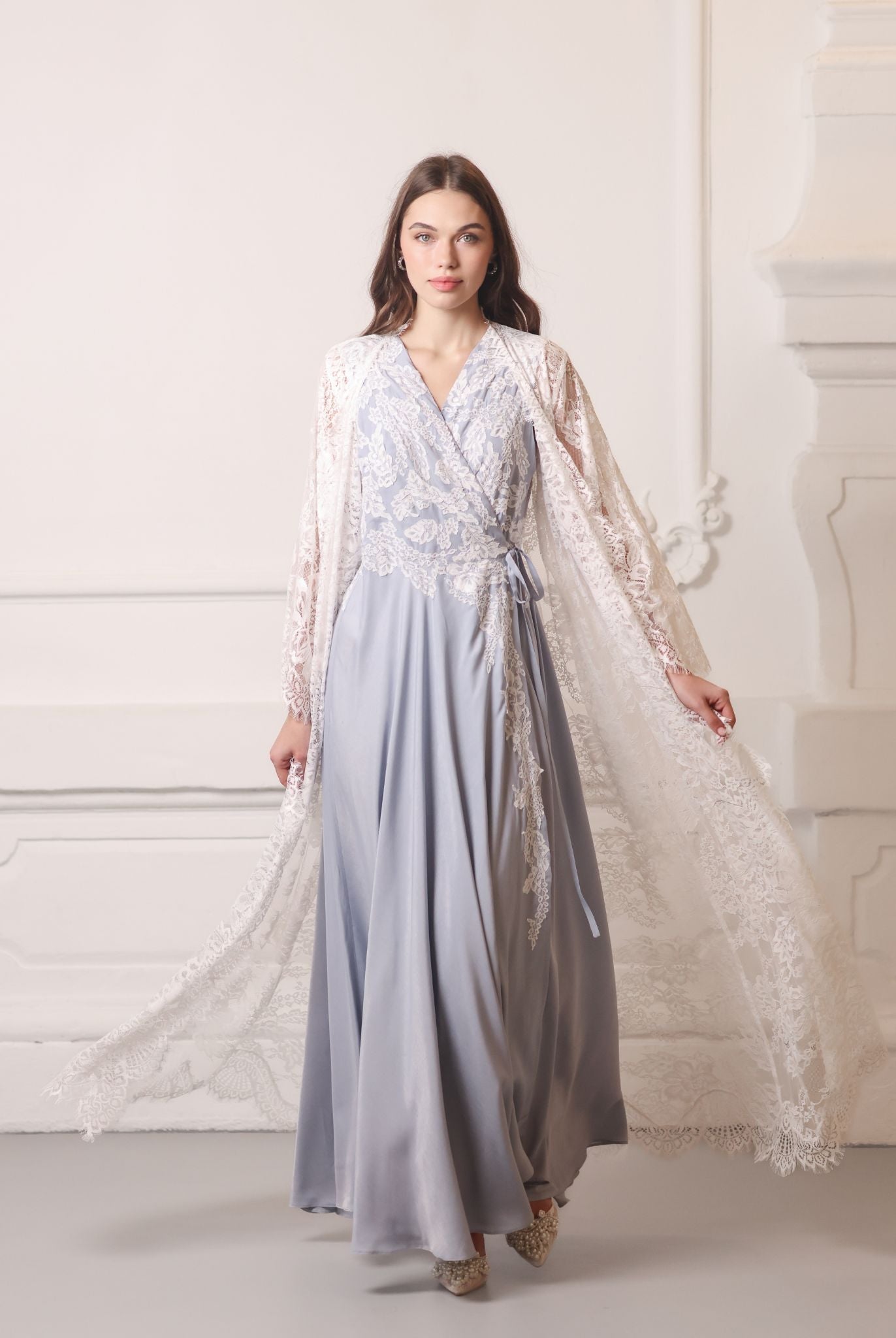 KÂfemmeRobe and Nightgown Set