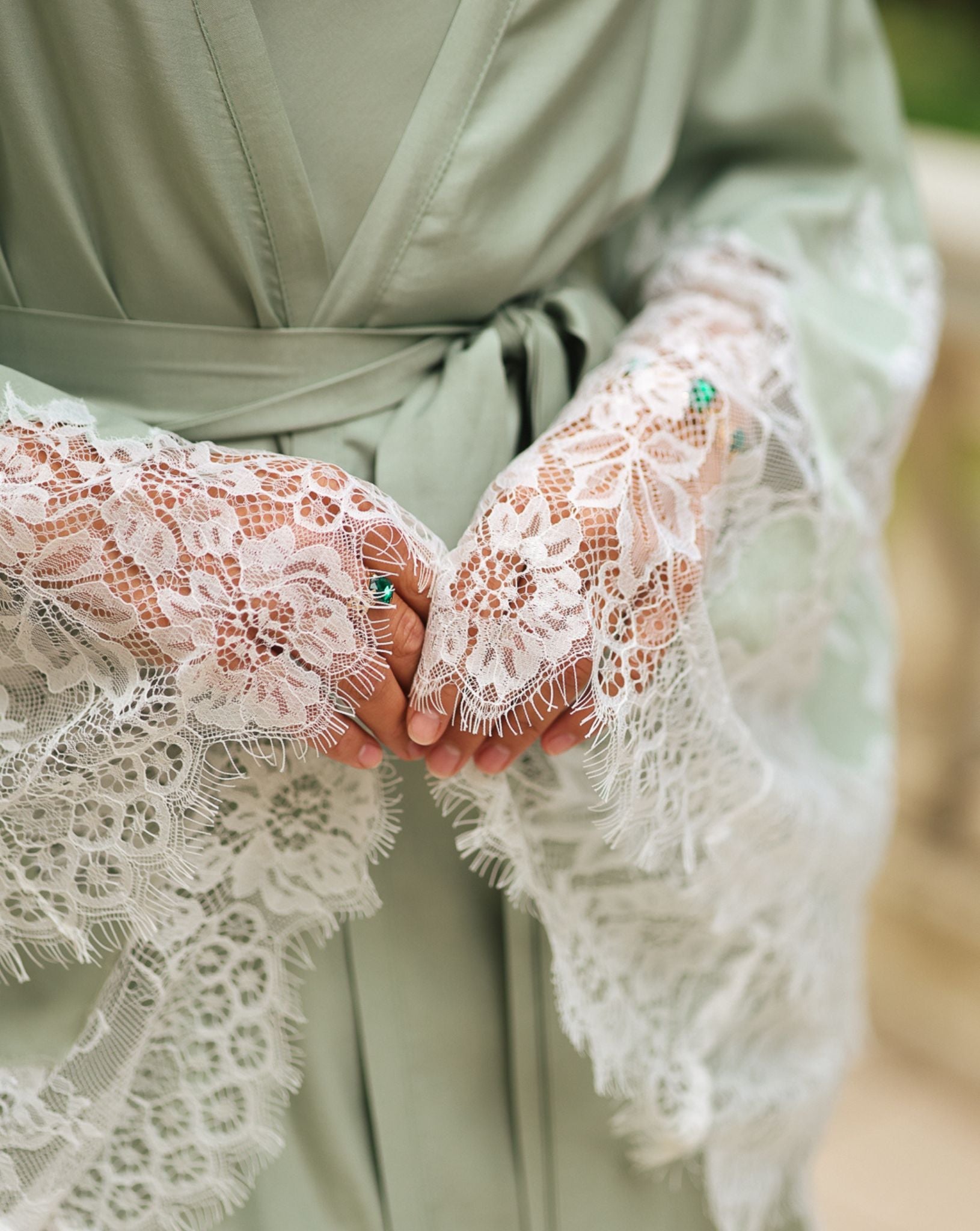 Detailed shot of the sleeve finish, highlighting the clean look and the breathable texture of the premium cotton blend.