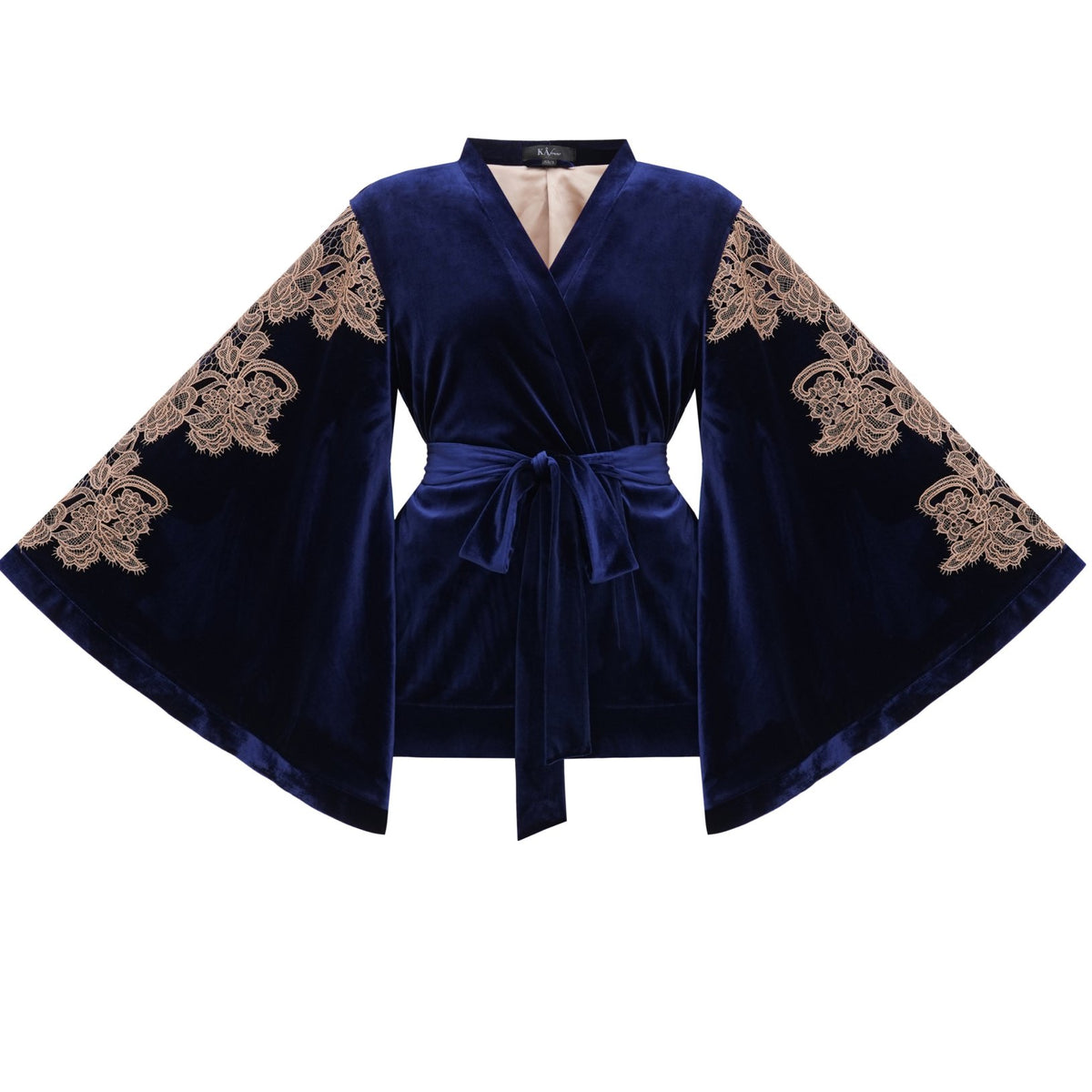 Short Velvet Kimono, Velvet Dressing Gown, Velvet Kimono, Velour Robe