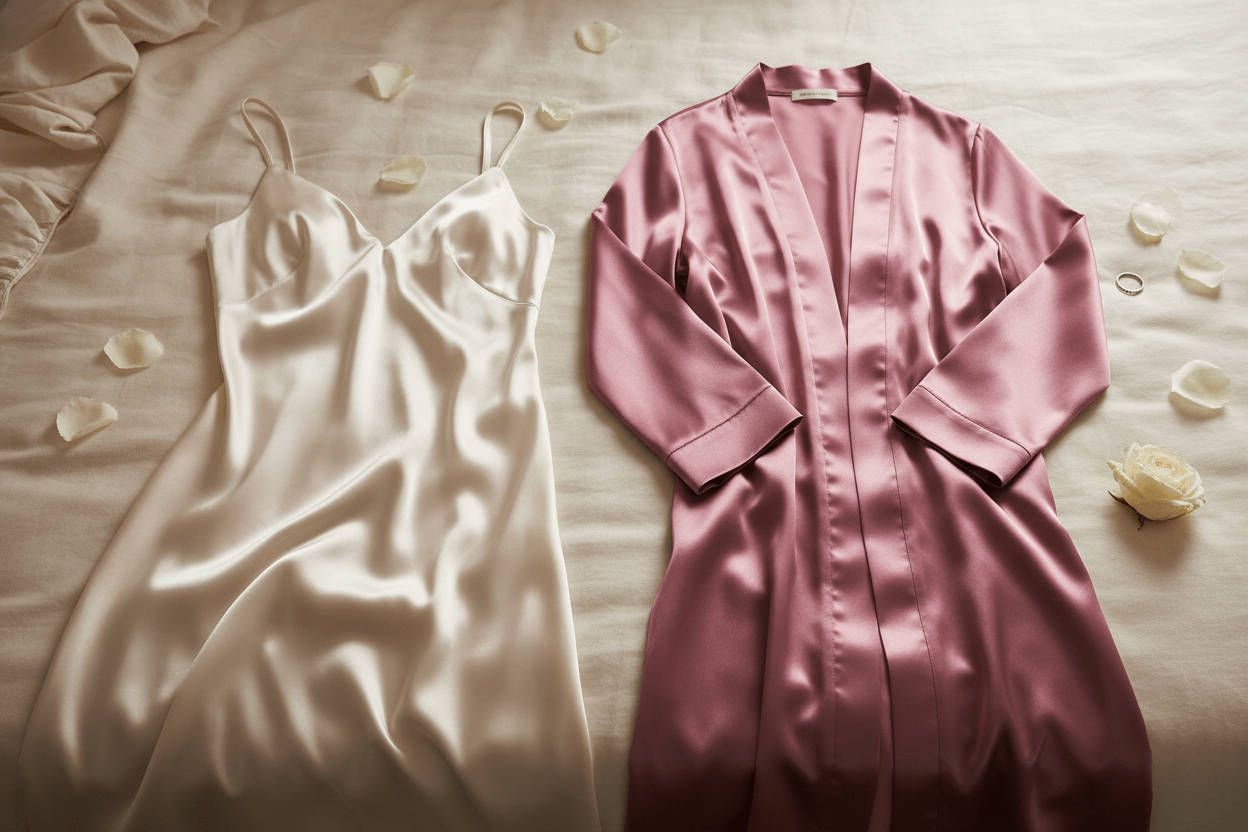Silk vs Satin Sleepwear: What Is the Difference? - KÂfemme