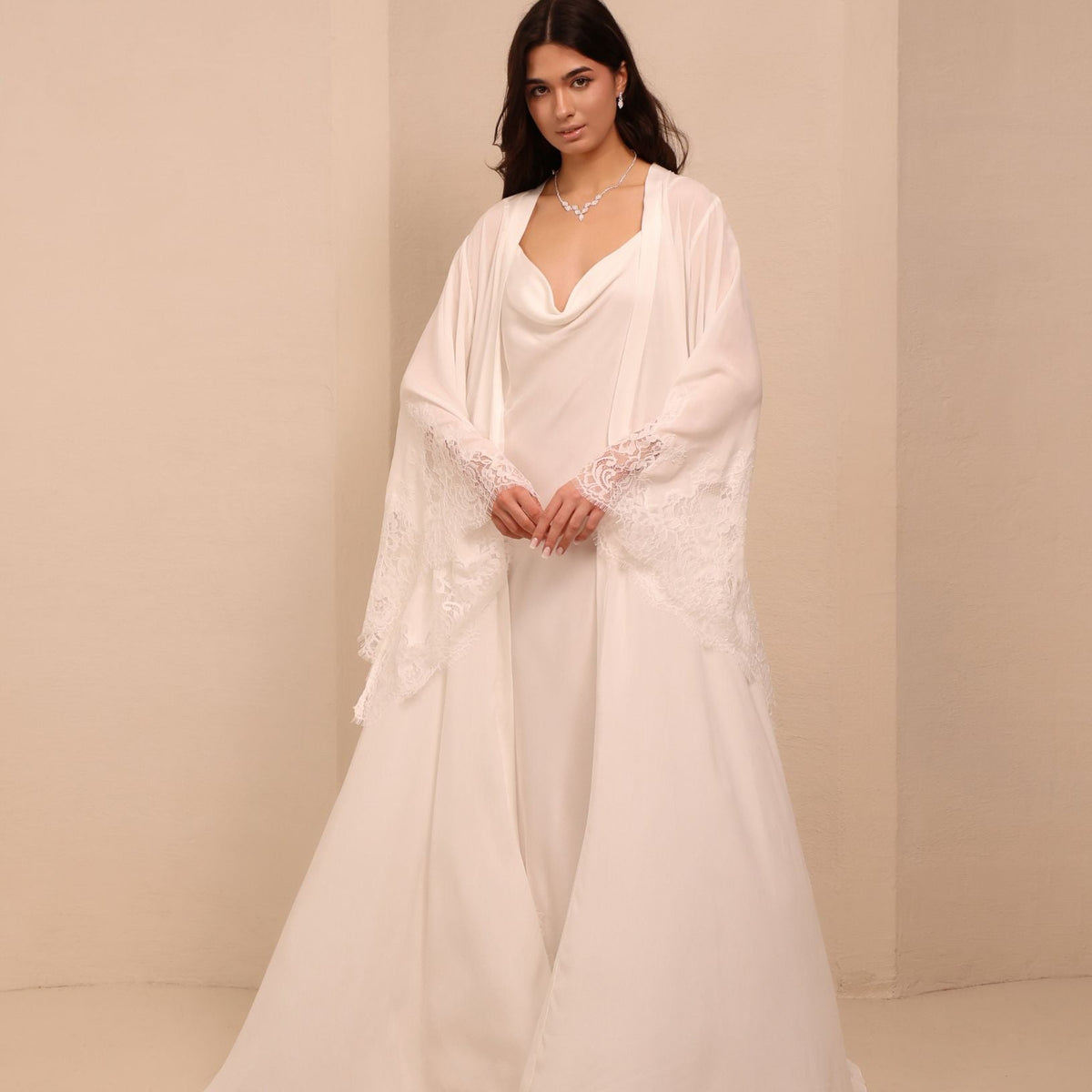 Robe and Nightgown Set, Ladies Robe and Nightgown - Kafemme – KÂfemme