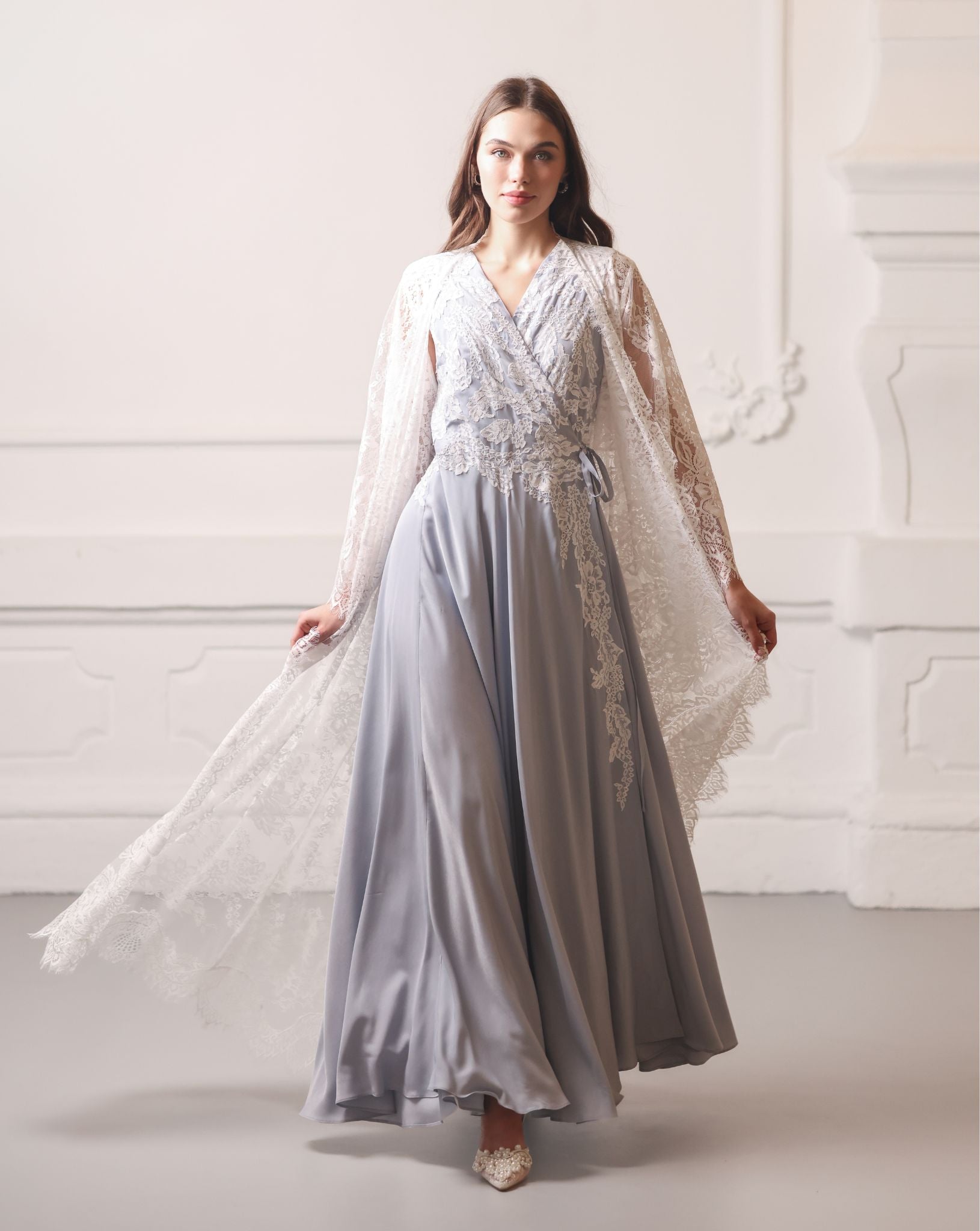 KÂfemmeRobe and Nightgown Set