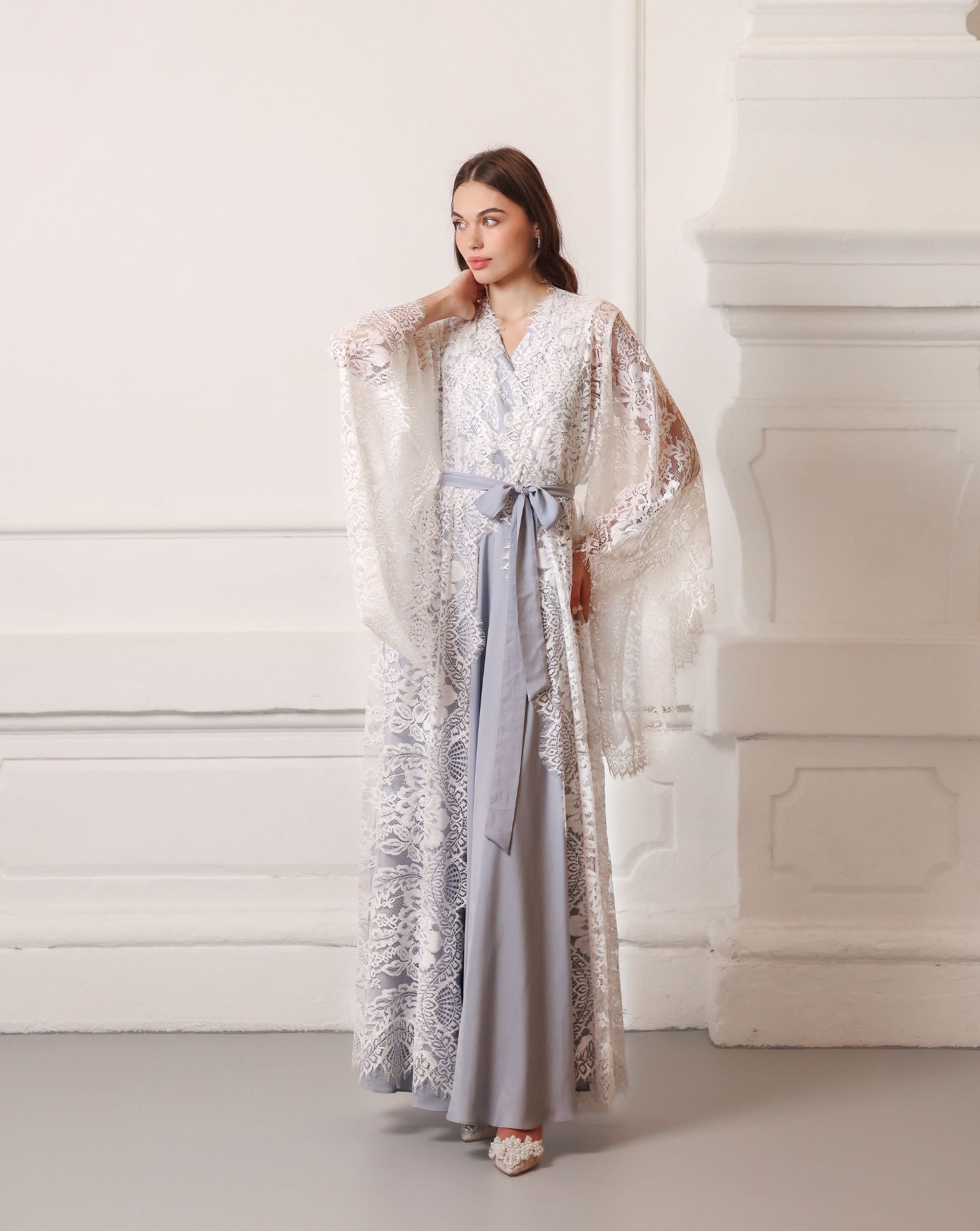 KÂfemmeRobe and Nightgown Set