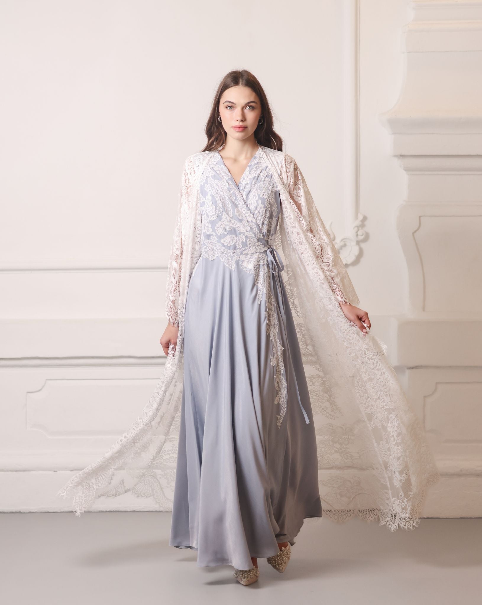 KÂfemmeRobe and Nightgown Set