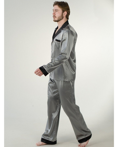 Trio Men's Pyjama Set Grey