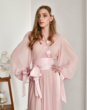 Angelica Princess Long Sheer Robe