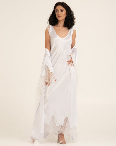 Latifa Bridal Robe and Nightgown Set