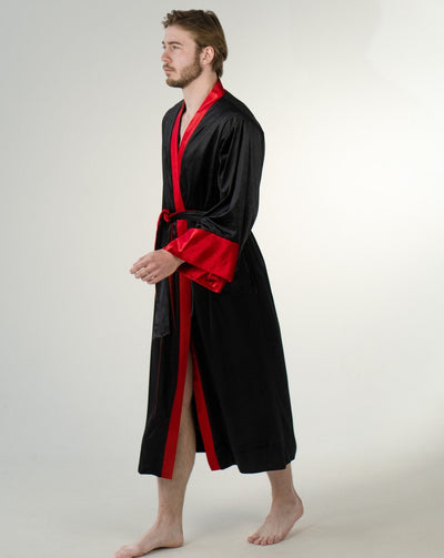 Luxury Velvet Robe Mens with Lining