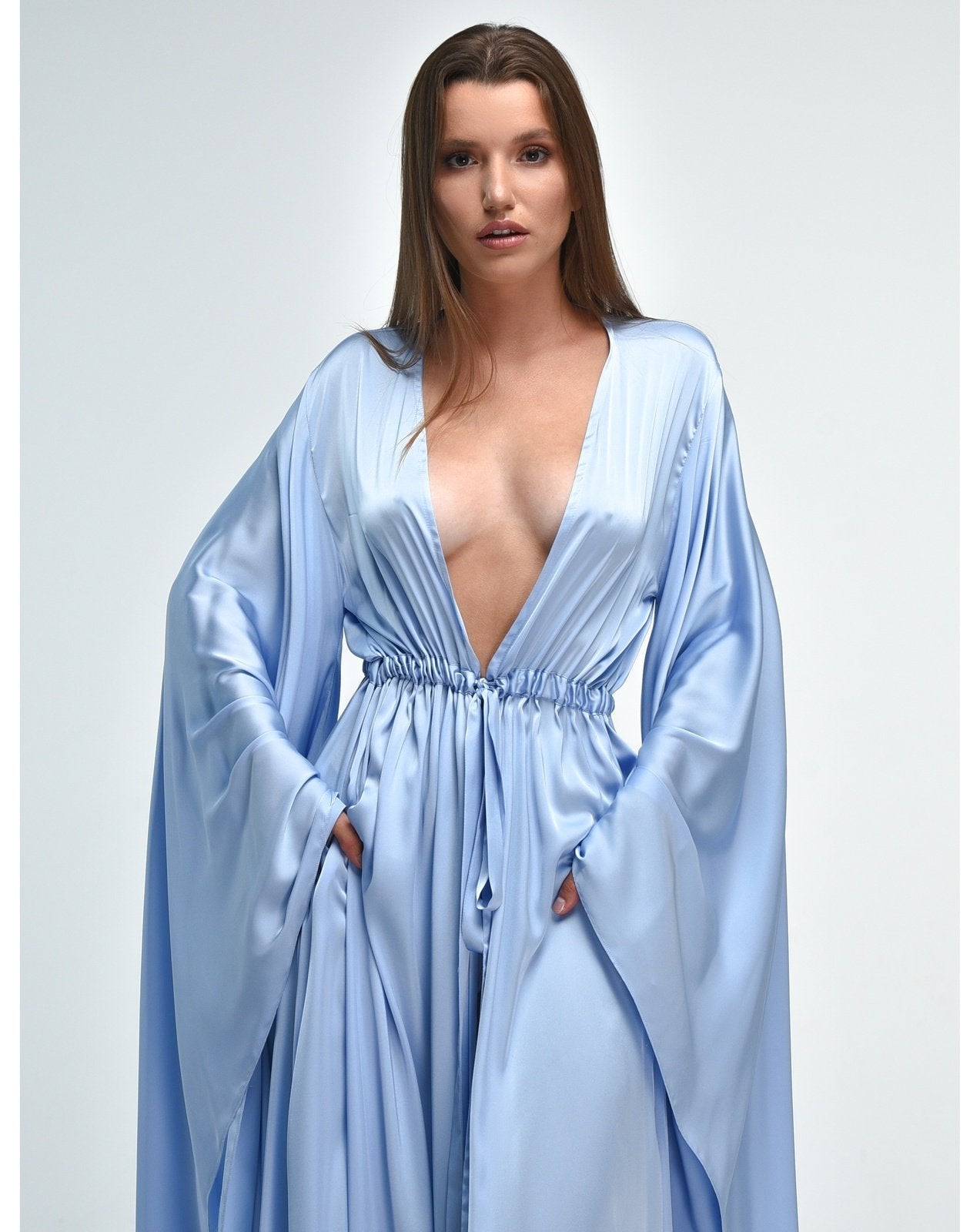 Air Layer Robe - Blue, XS